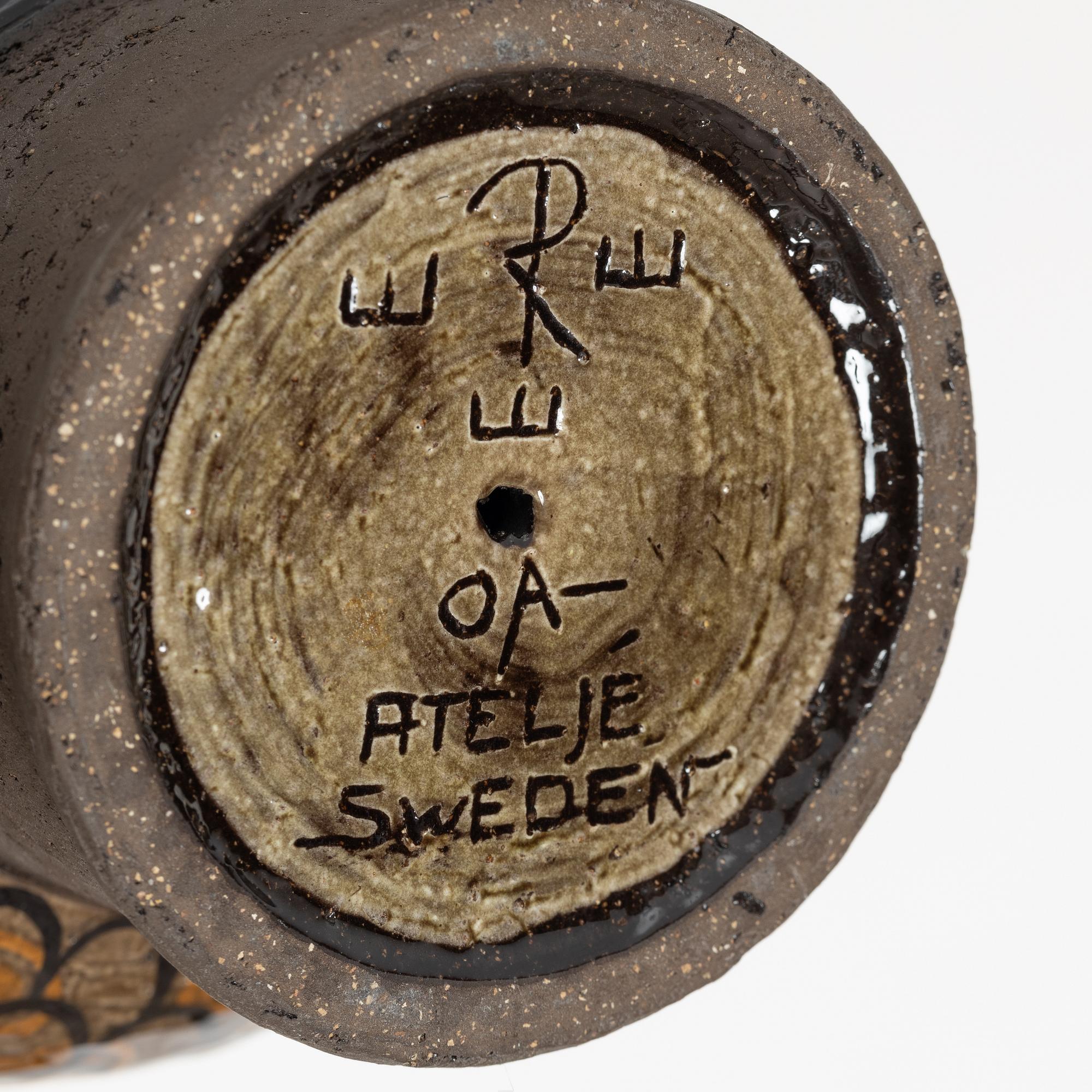 Olle Alberius, a stoneware figurine, Rörstrand, 1960-70s.