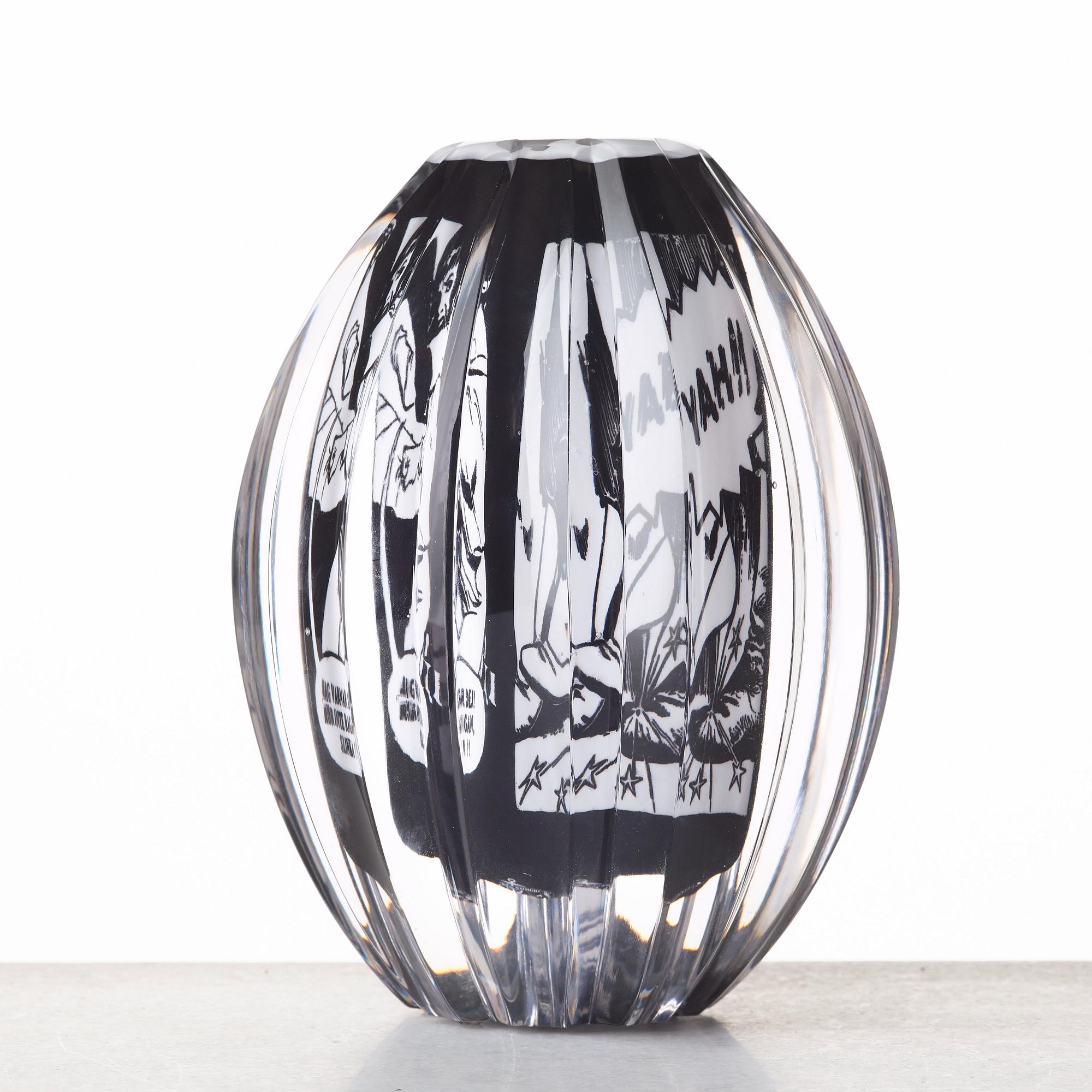 Per B. Sundberg, vas, litograal-teknik, Orrefors 2003.