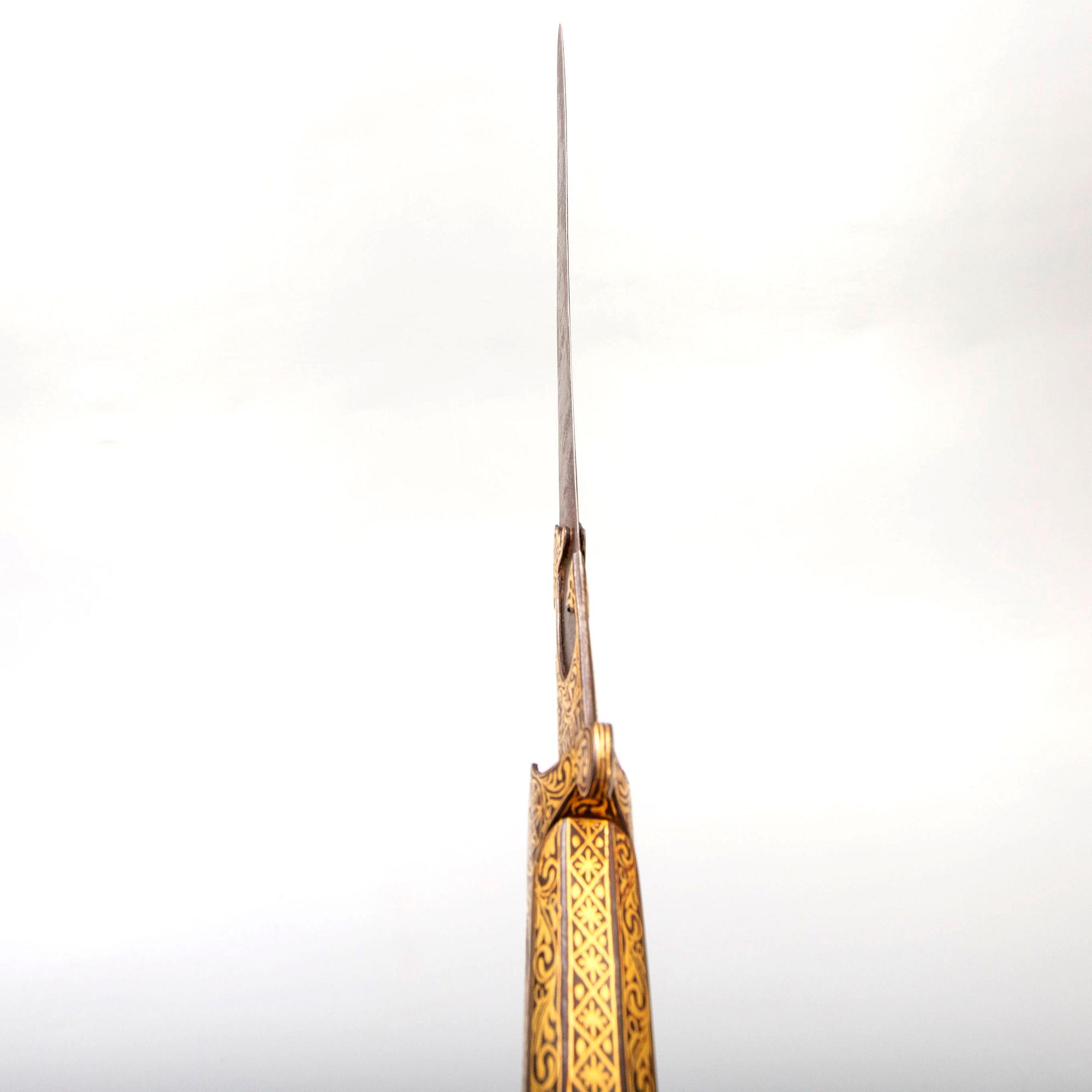 Kanjar / dagger, Ottoman Empire, 19th century latter half.