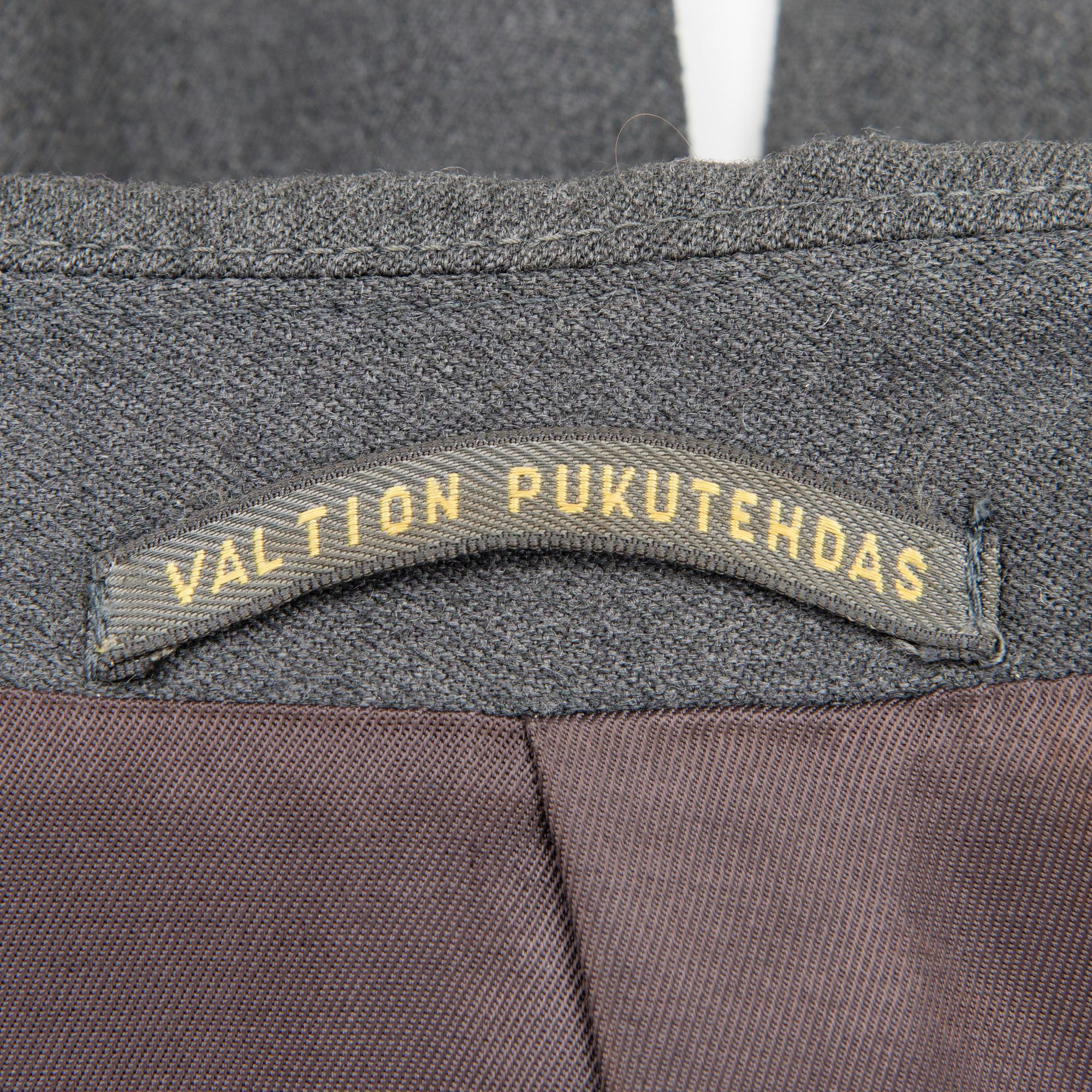 Set of Finnish military uniforms, second half of 20th Century.