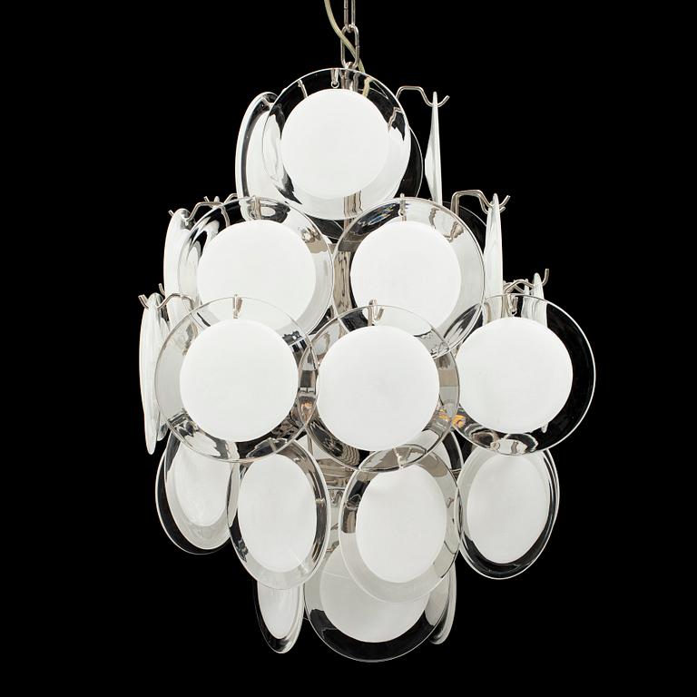 GINO VISTOSI, a ceiling lamp, Murano, Italy, 20th century.