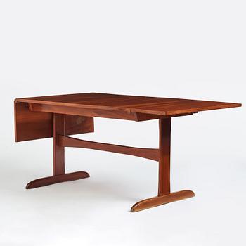 Josef Frank, a mahogany drop leaf table, Svenskt Tenn, 1940-1950s, 
model 1197.