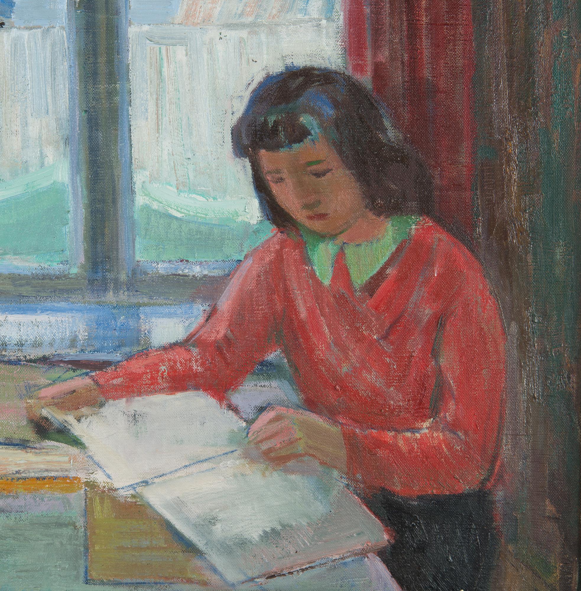 Tove Jansson, "Red Curtains".