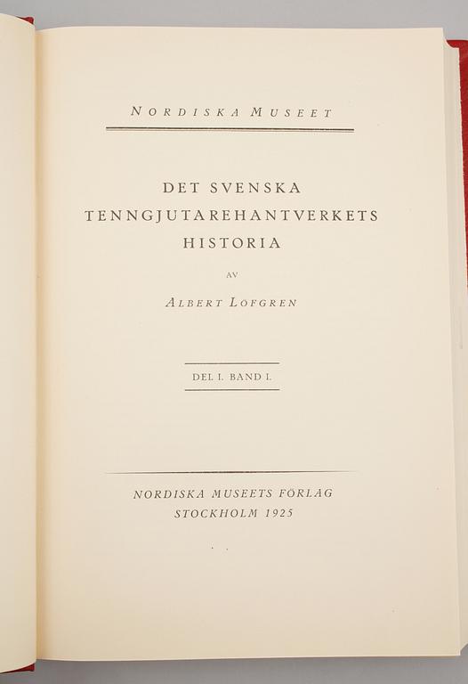 BÖCKER, 8 st, konstkonsthantverk, 1900- och 2000-tal.