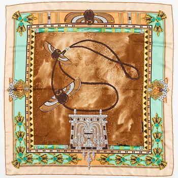 Cartier, scarf.