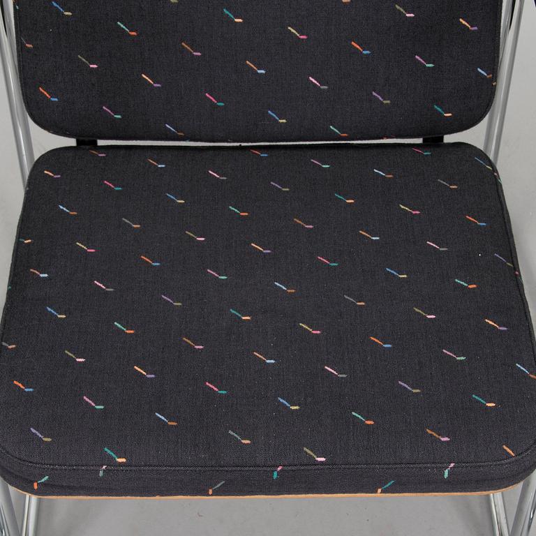 Yrjö Kukkapuro, karmstolar, 3 st, "Skaala" Avarte, 1980-tal.