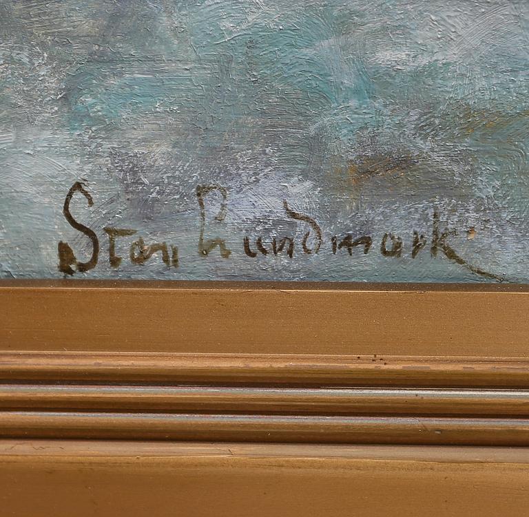 STEN LUNDMARK, olja på duk, signerad.
