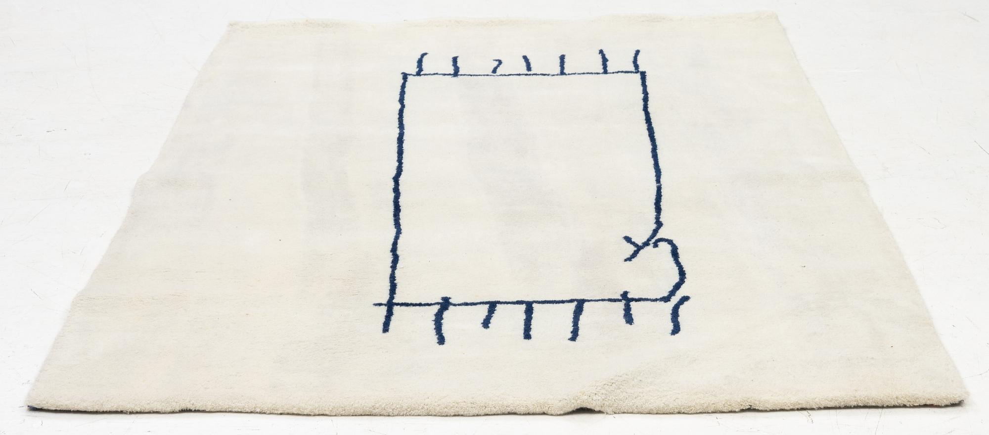 Jonas Bohlin, Rug, Asplund, approx. 203 x 149 cm.
