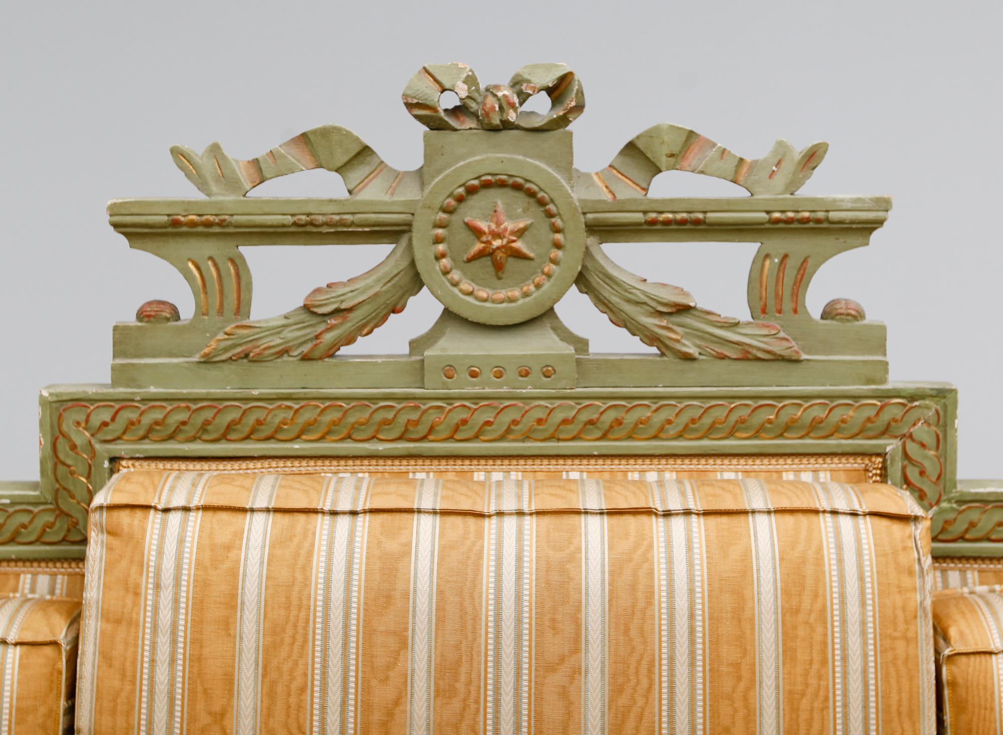 SOFFA, gustaviansk, 1700-talets slut.