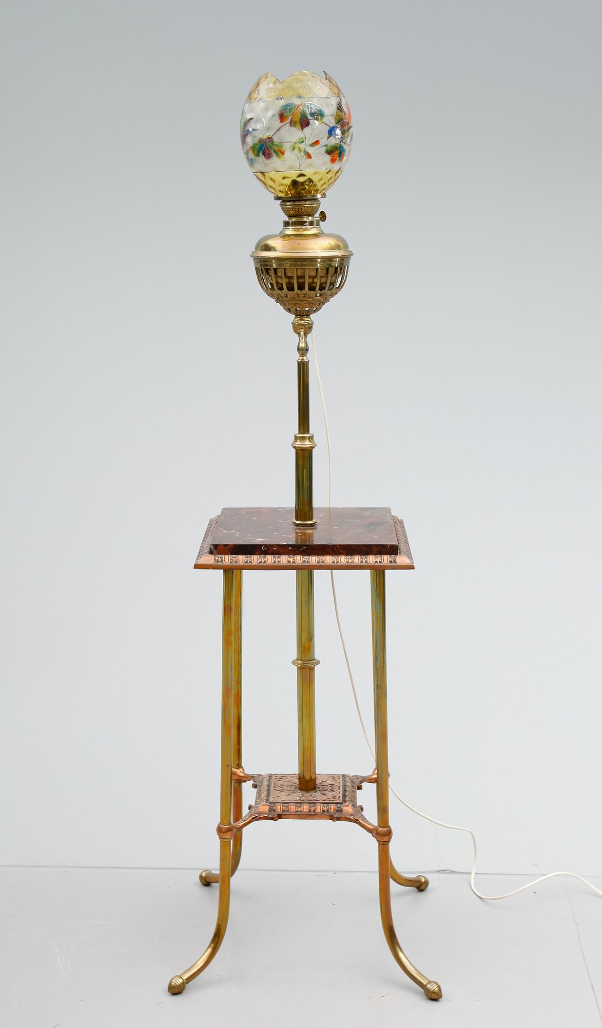 GOLVFOTOGENLAMPA, tidigt 1900-tal.