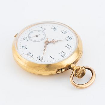 Fickur, 18K guld, 36 mm.