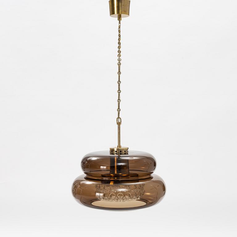 Carl Fagerlund, a glass ceiling light, Orrefors.