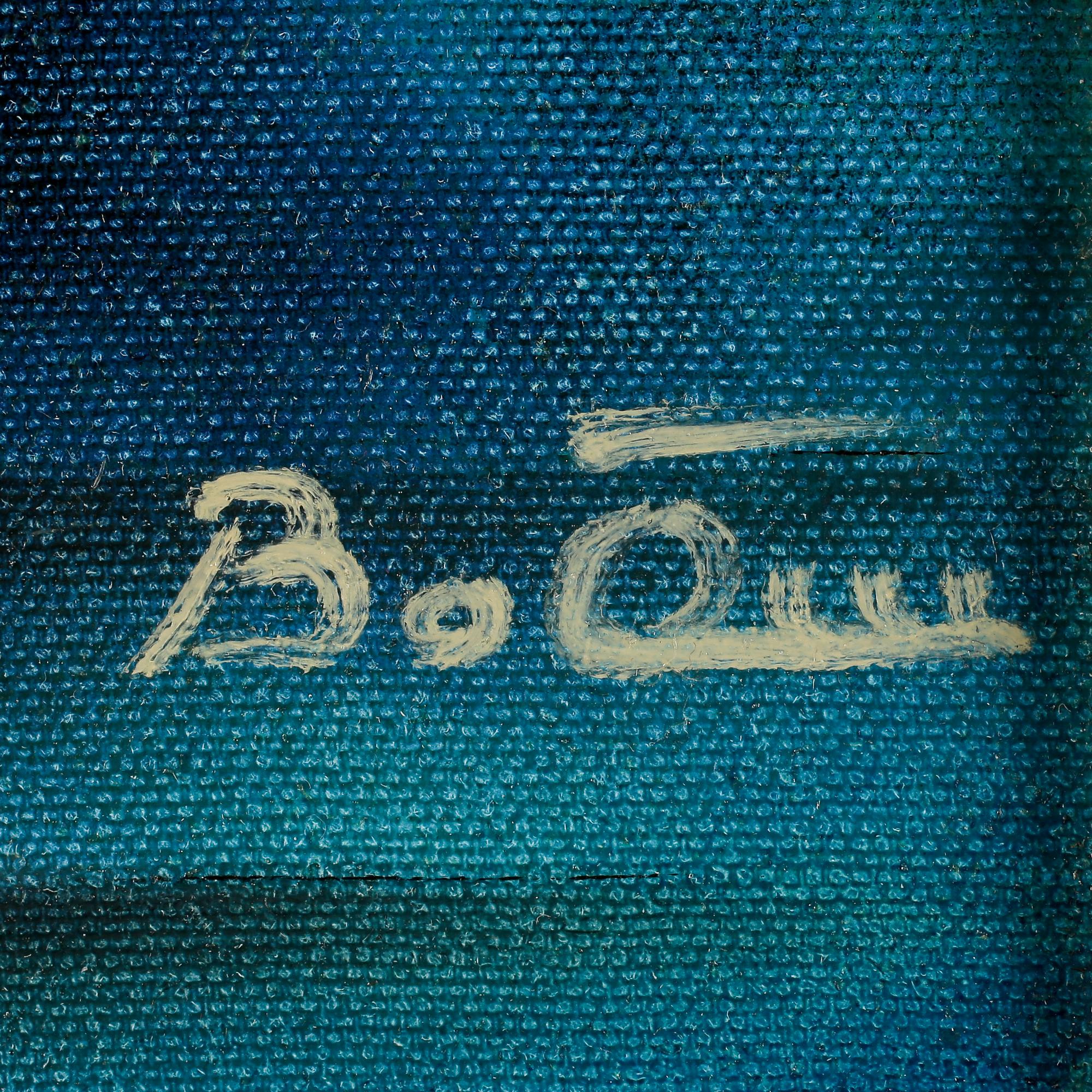 BO ÖRN, olja på duk, signerad.