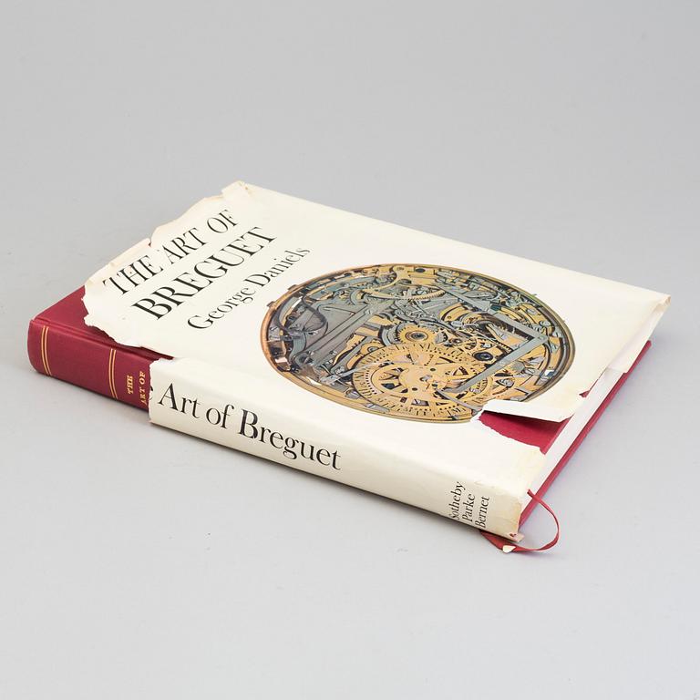 Book, The Art of Breguet, including a signature from George Daniels.