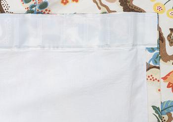 Josef Frank, curtains, a pair, "Primavera", Svenskt Tenn.