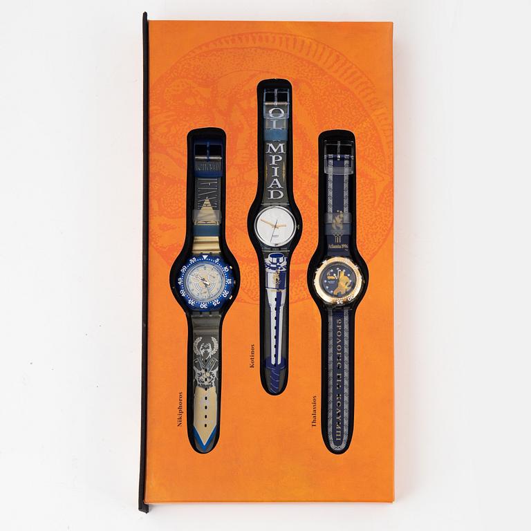 Swatch, "The Swatch Centennial Olympic Games Collection For Honour And Glory", Atlanta 1996".