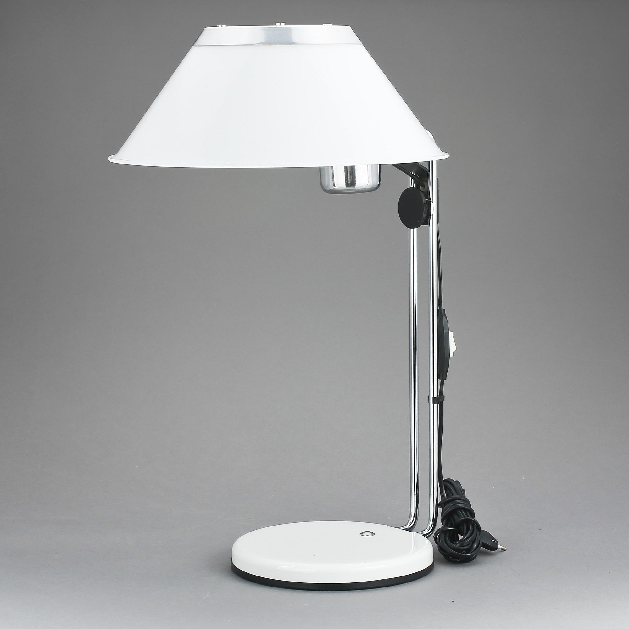 BORDSLAMPA, "Mars", Per Sundstedt, Atelje Lyktan, 1970-tal.