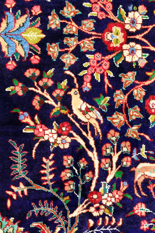 A CARPET, Figural Tabriz, ca 407 x 304 cm.