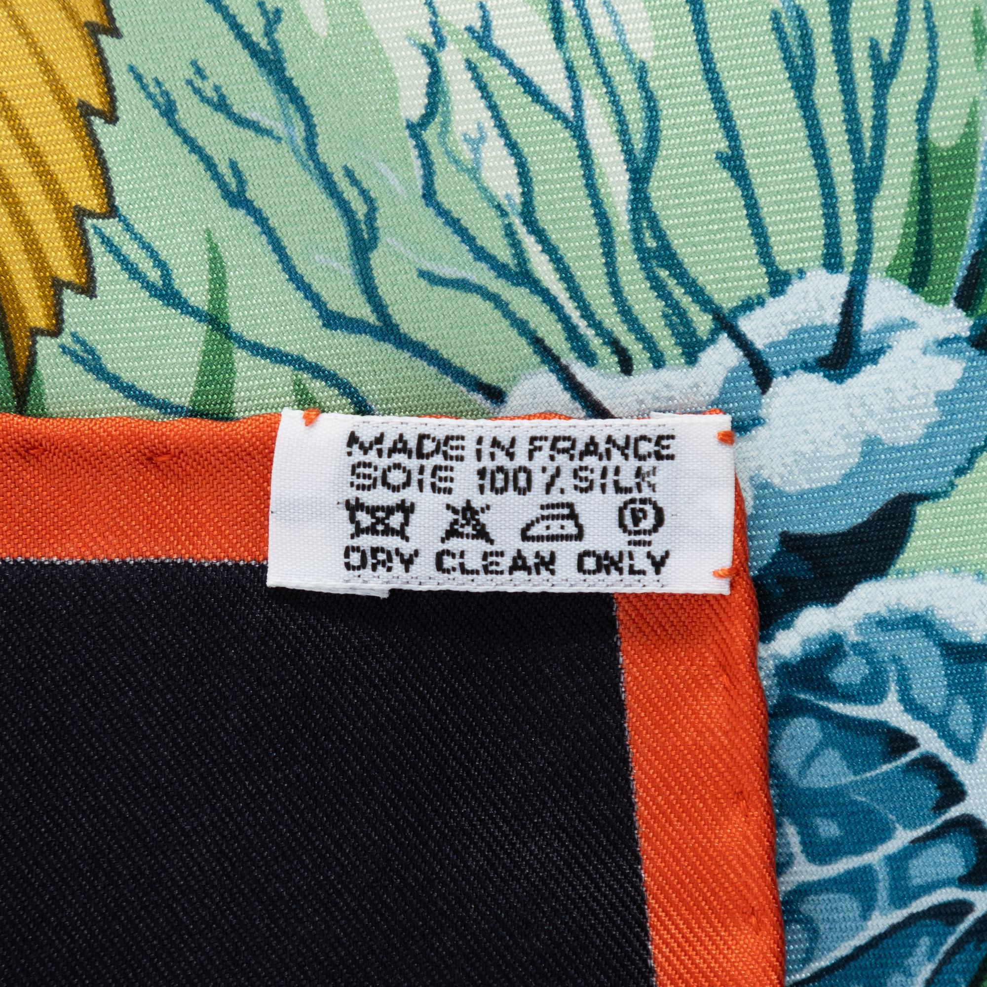 Hermès, scarf, "Rythmes du monde".