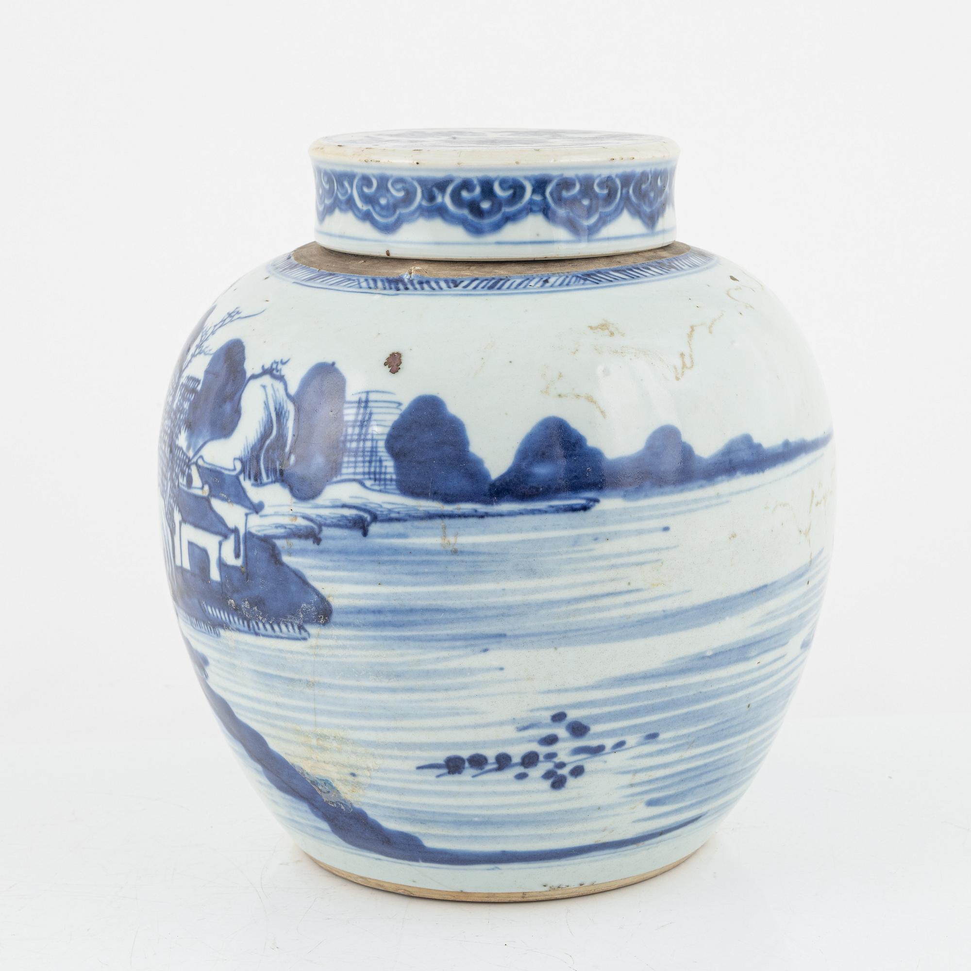 Bojan, porslin, Kina, Qingdynastin, Qianlong.