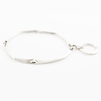 Sven-Erik Högberg, a necklace, sterling silver, Gothenburg 1991.