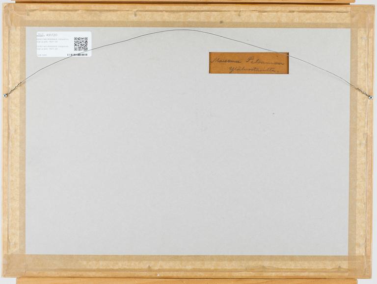 EERO NELIMARKKA, hiilipiirros, signeerattu ja päivätty 1927.