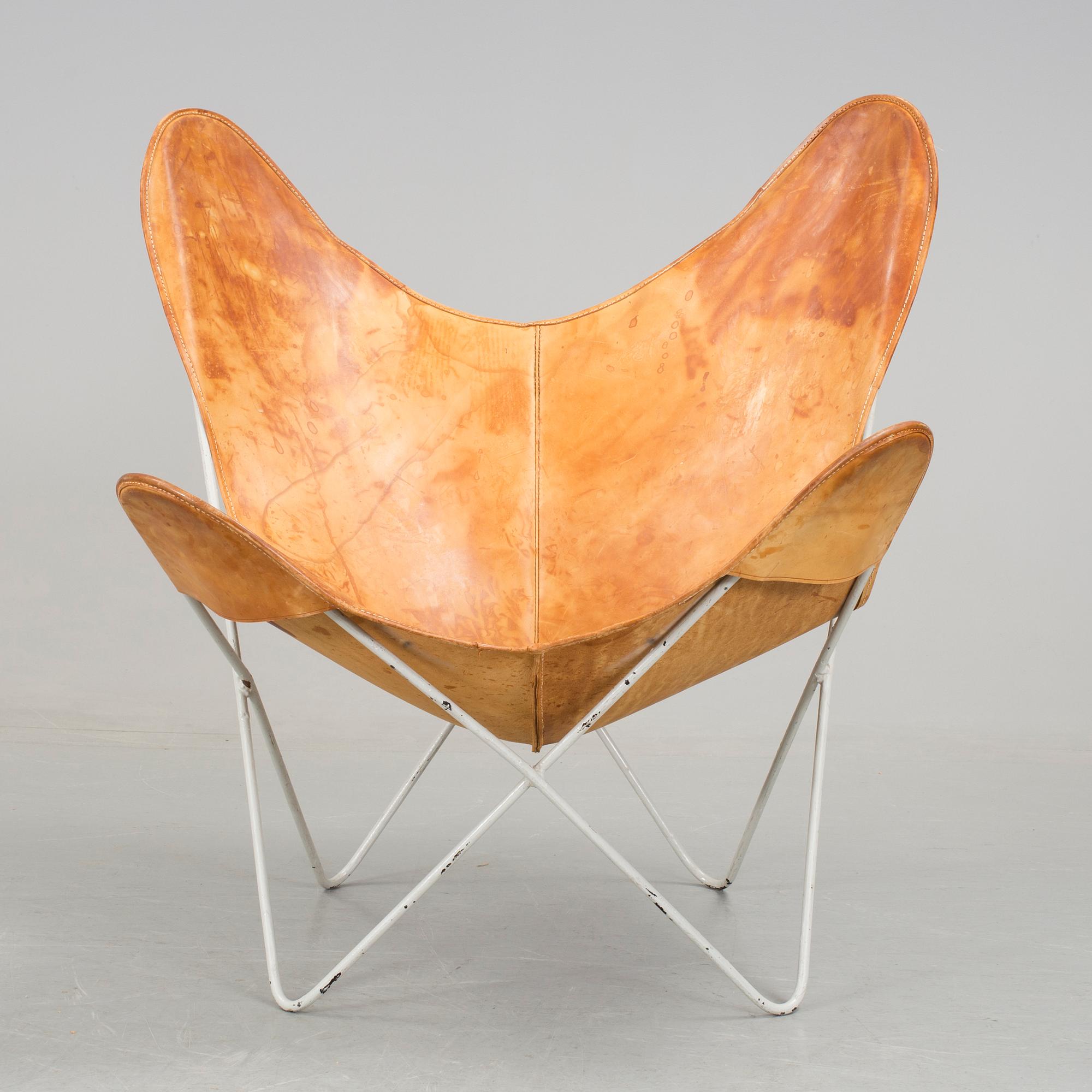 A "Butterfly chair", 1970s.