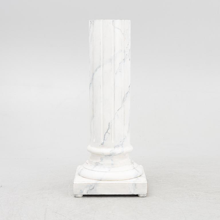 Pedestal, Gustavian style, 20th century.