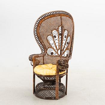 Basket chair/ armchair, 20th century.