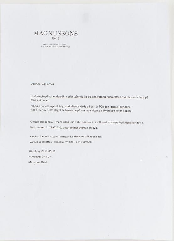 OMEGA, Speedmaster, kronograf.