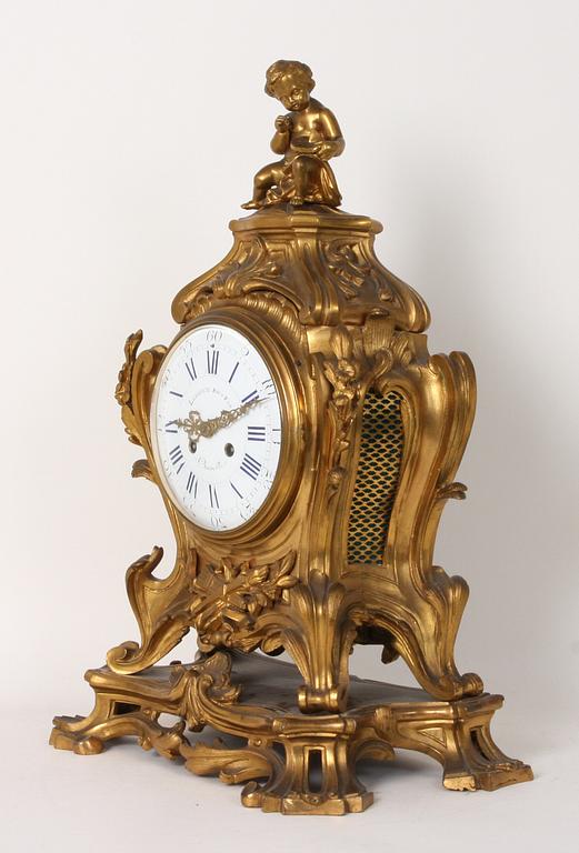 BORDSPENDYL, rokokostil, 1800-tal.