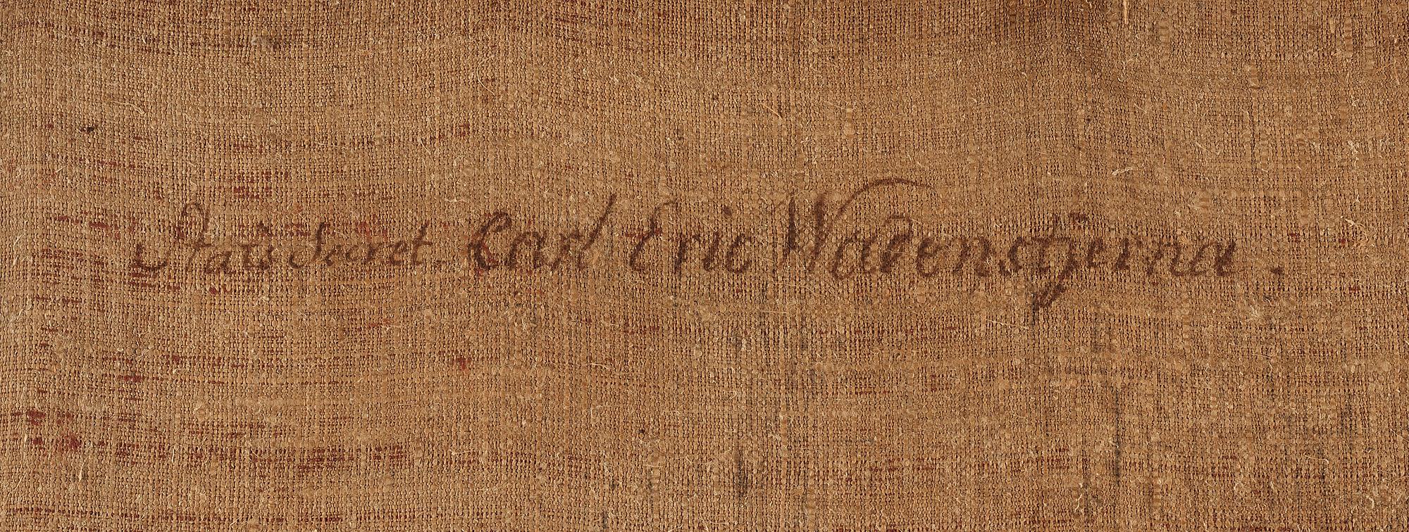 Lorens Pasch d y, "Carl Erik Wadenstierna" (1723-1787).