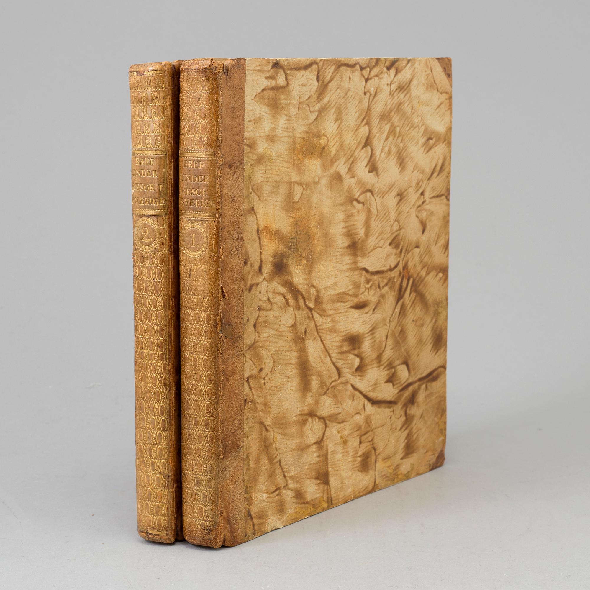 BOK, Linnerhielms klassiska illustrerade reseböcker från sekelskiftet 1800.