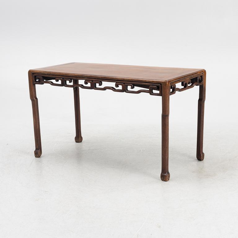 A Chinese hardwood altar table, late Qingdynasty.