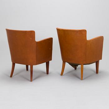 Arttu Brummer, a pair armchairs made to order 1936.