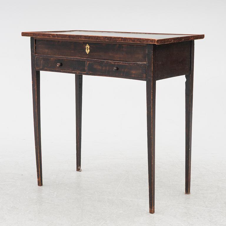 A Gustavian ladies desk, late 18th century.