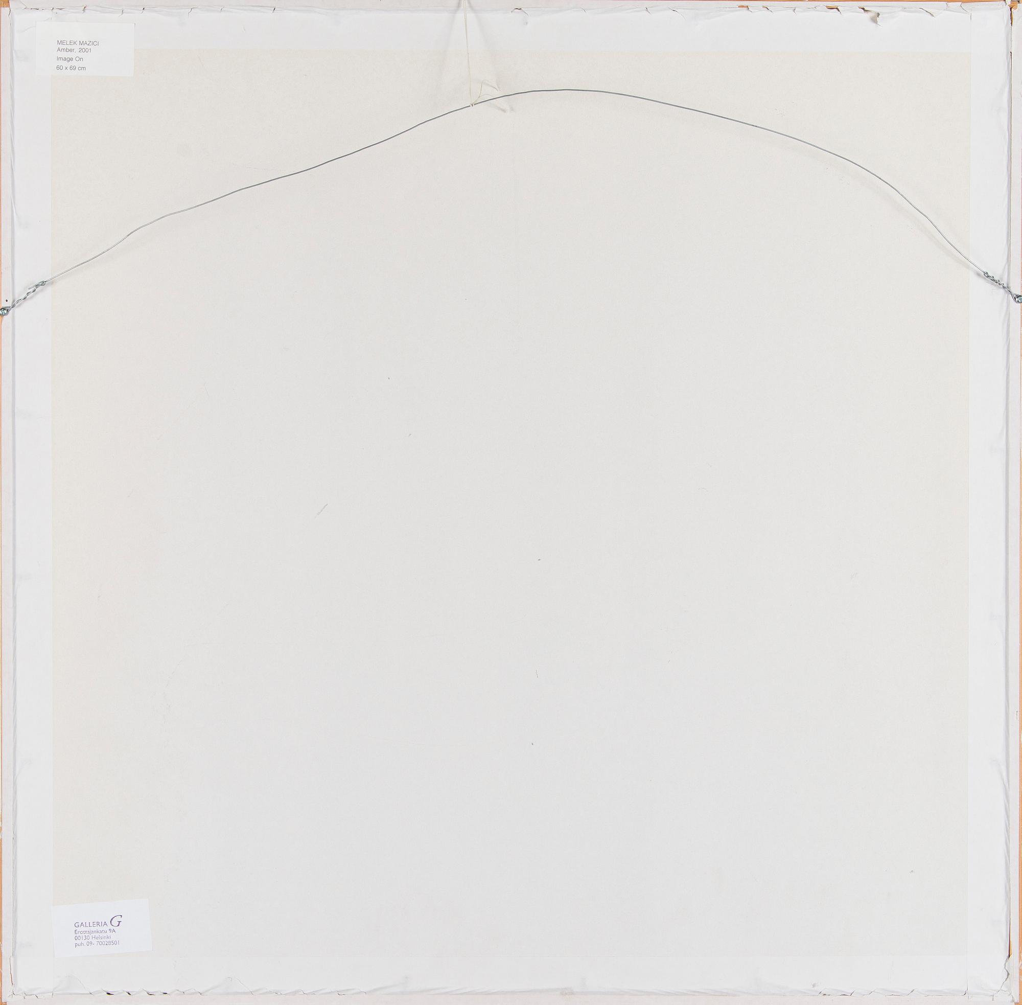 Melek Mazici, Untitled.