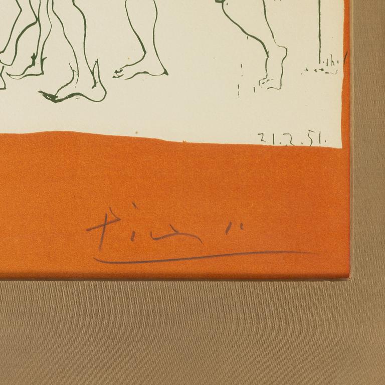 Pablo Picasso, after, "The Arrival of the Knight".