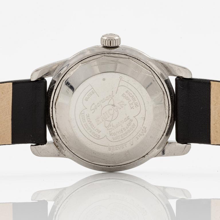 Enicar, Sherpa Date, armbandsur, 34,5 mm.