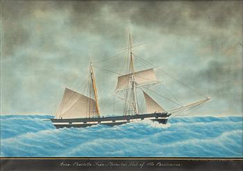 Domenico Gavarrone, "Anna Charlotta från Strömstad, förd af Otto Christensson".