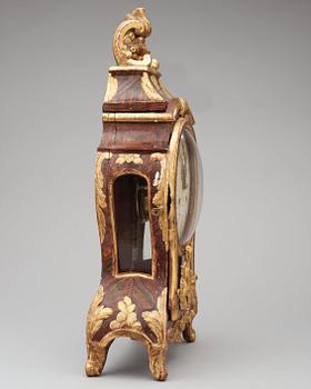 A Swedish Rococo bracket clock by P. Ernst.
