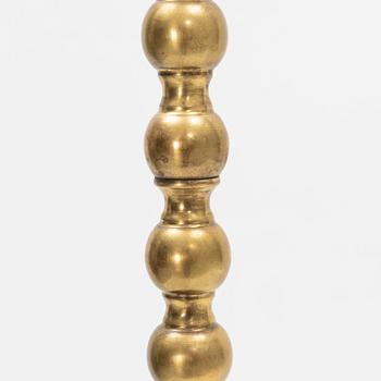 A brass floor light, Aneta, later part of the 20th Century.