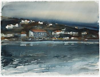 Lars Lerin, "Risør".