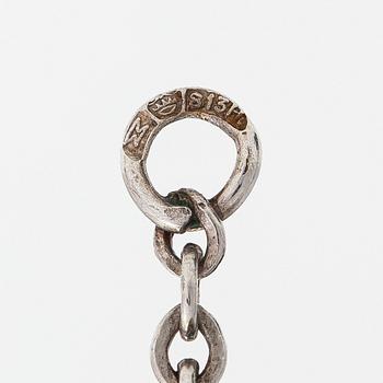 Elis Kauppi, Halsband, silver och bergskristall, Kupittaan Kulta, Åbo 1966.