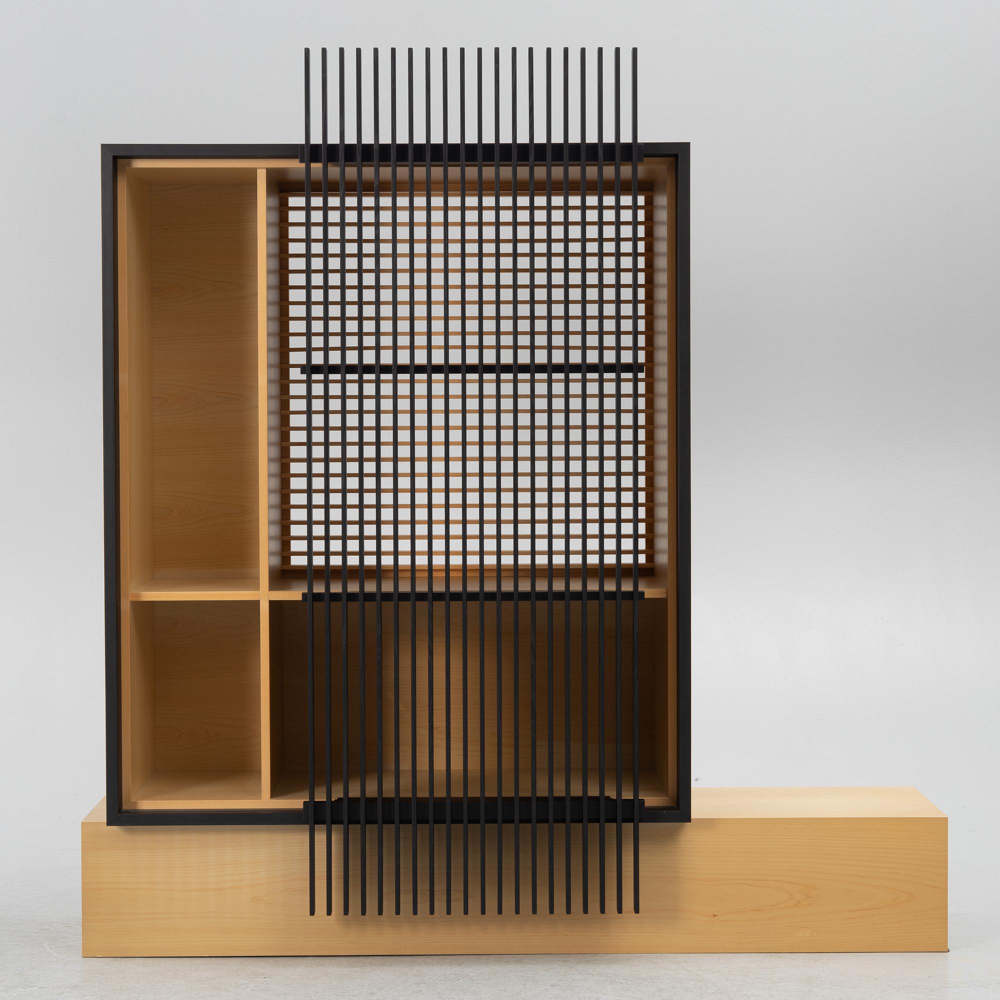 Staffan Holm, skåp, "Kumiko Cabinet", Ariake Collection.