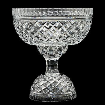 SKÅL PÅ FOT, glas, 1900-tal.