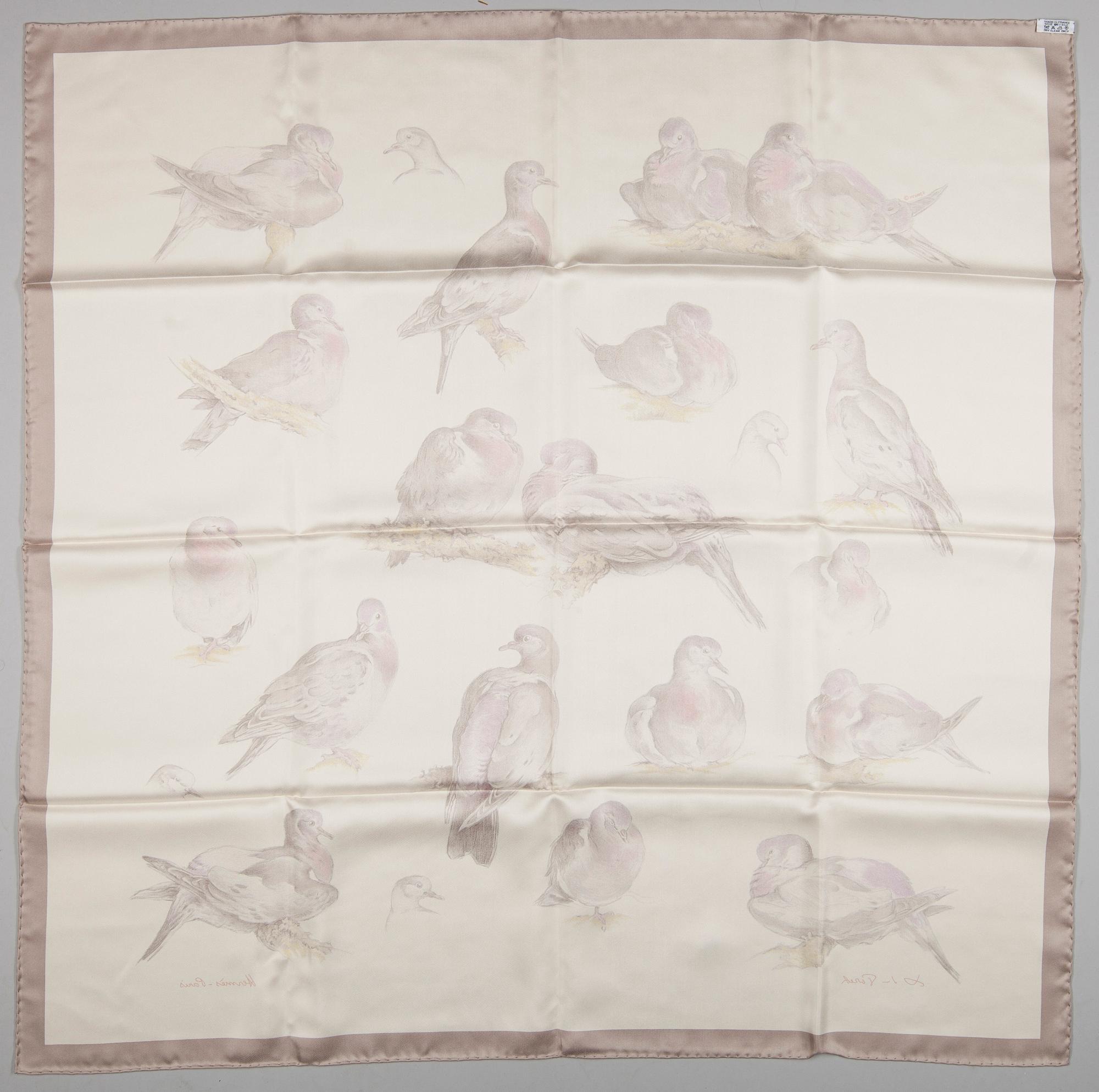 SCARf, "Tourterelles", Hermès.