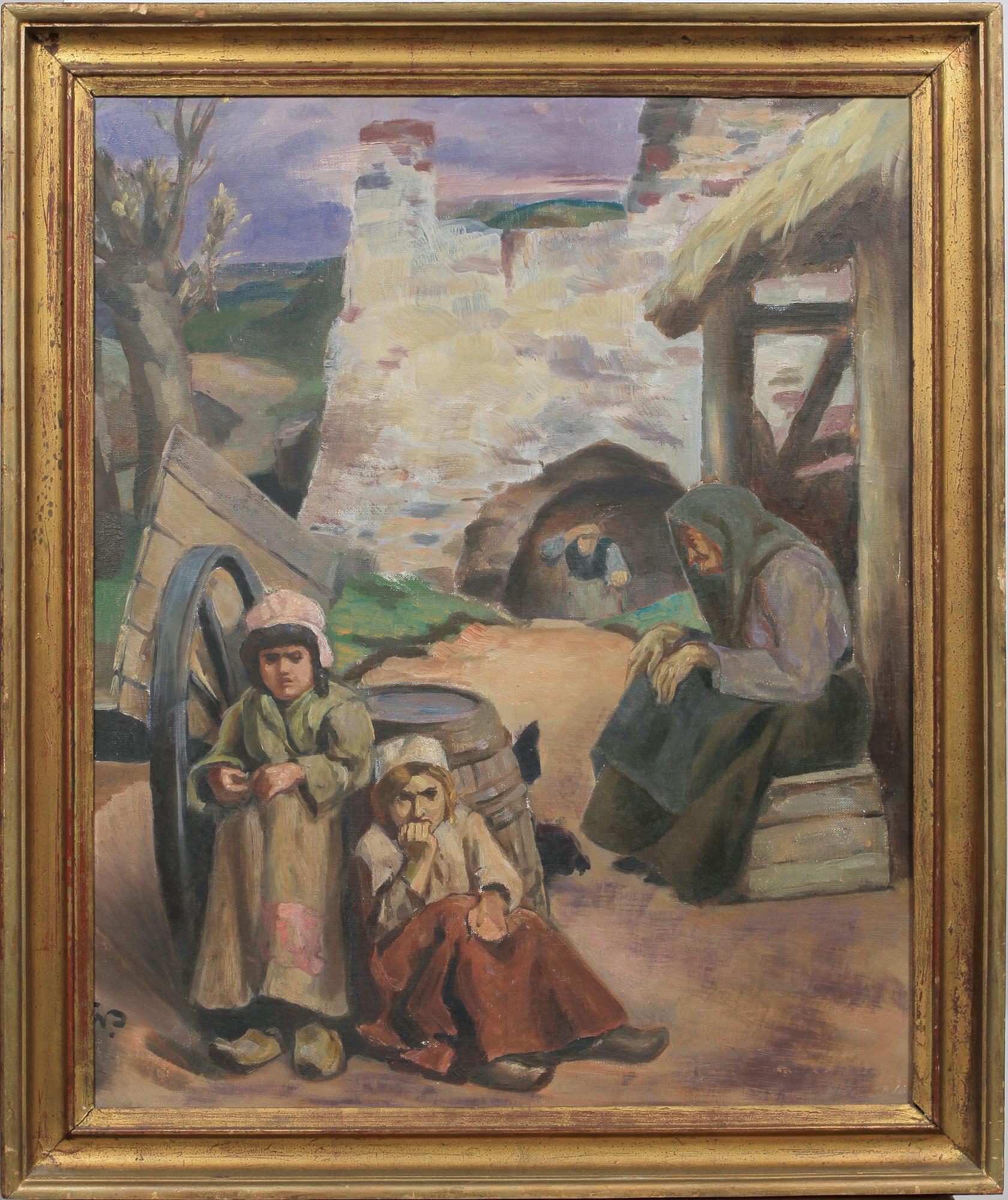 GEORG PAULI, olja duk, sign.