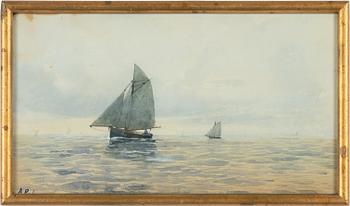 Sailing boats.