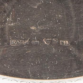 Candelsticks a pair silver Ceson Gothenburg 1960.